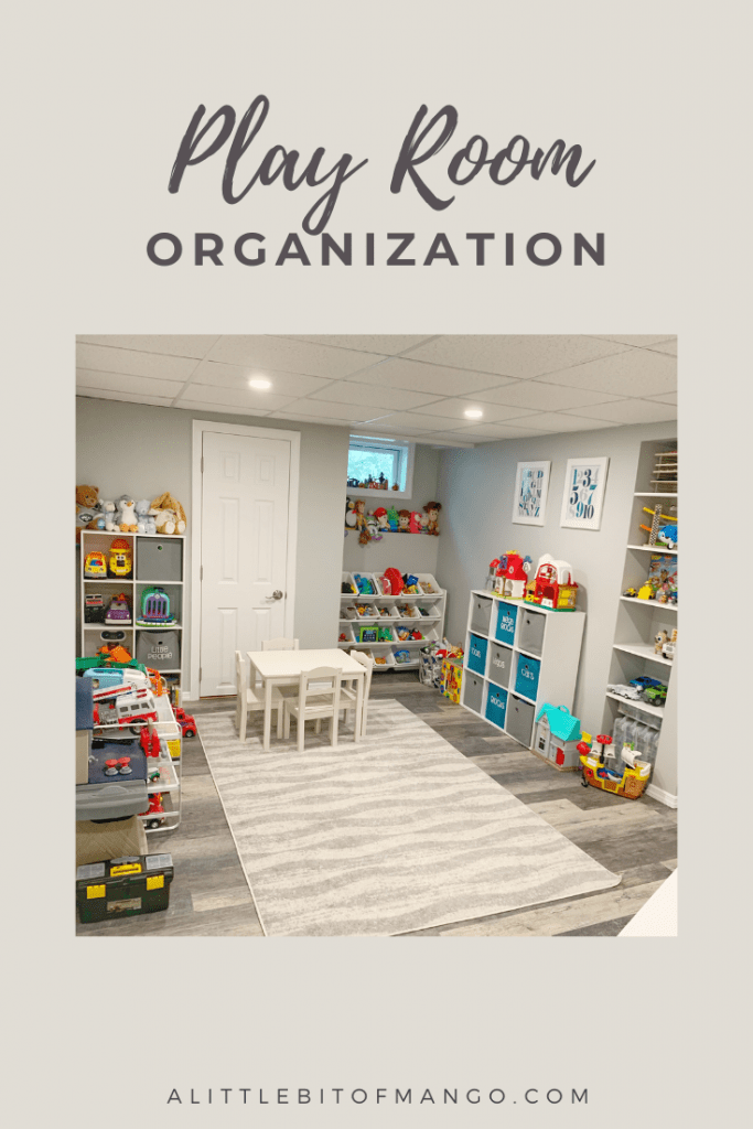 playroom organization