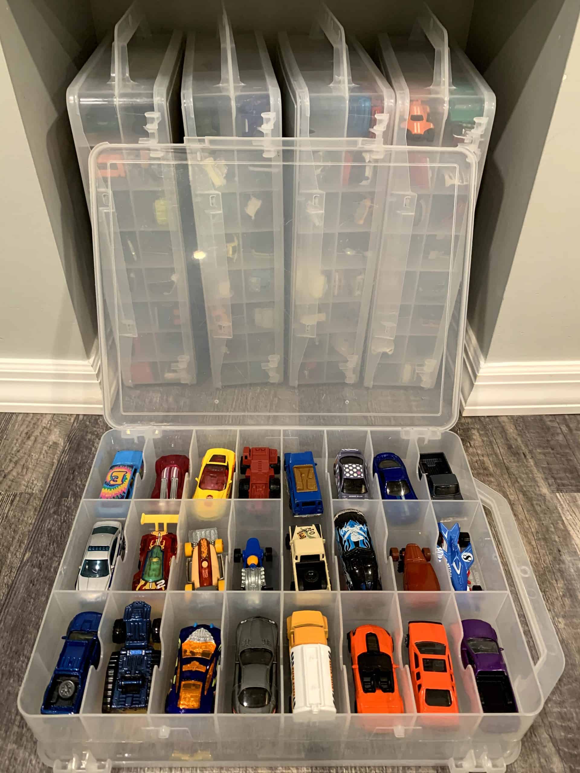 matchbox cars playroom storage ideas